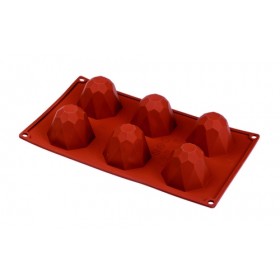  Silicone Moulds 6 Diamonds